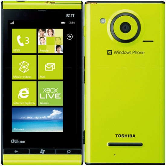 Toshiba Windows Phone IS12T