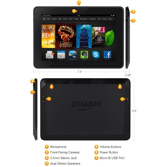 Amazon Kindle Fire HDX