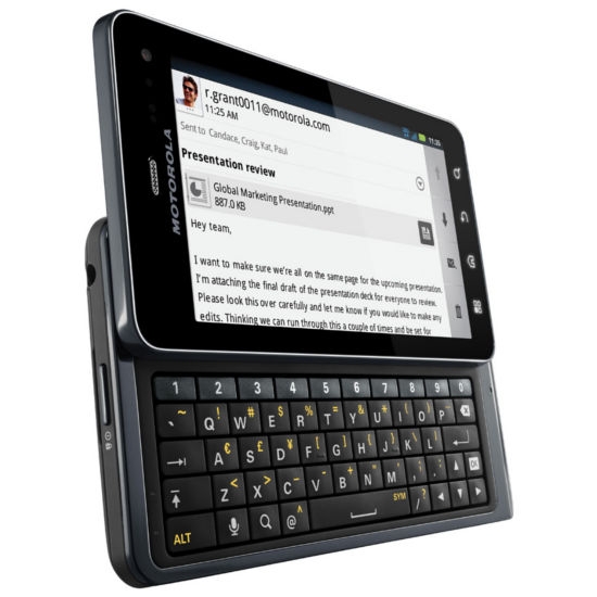 Motorola MILESTONE 3 XT860