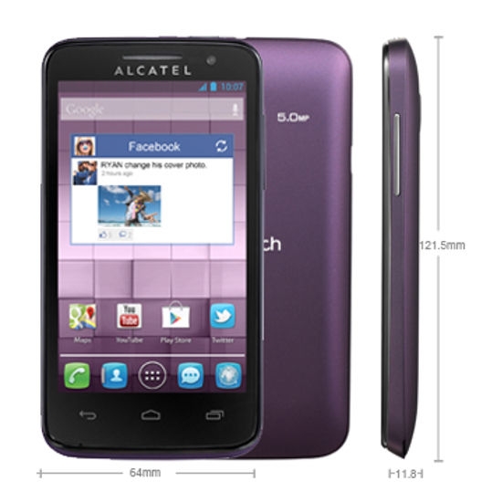 Alcatel One Touch M Pop