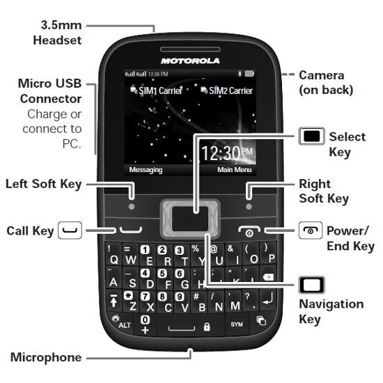 Motorola MOTOKEY Mini EX108