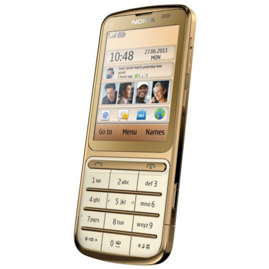 Nokia C3-01 Gold Edition