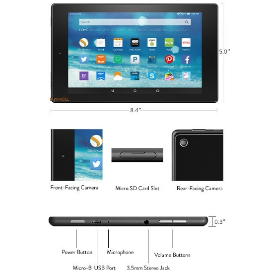 Amazon Kindle Fire HD 8