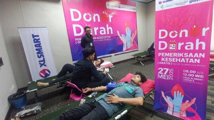 XLSMART dan Bank Indonesia Gelar Donor Darah untuk Anak Penderita Kanker