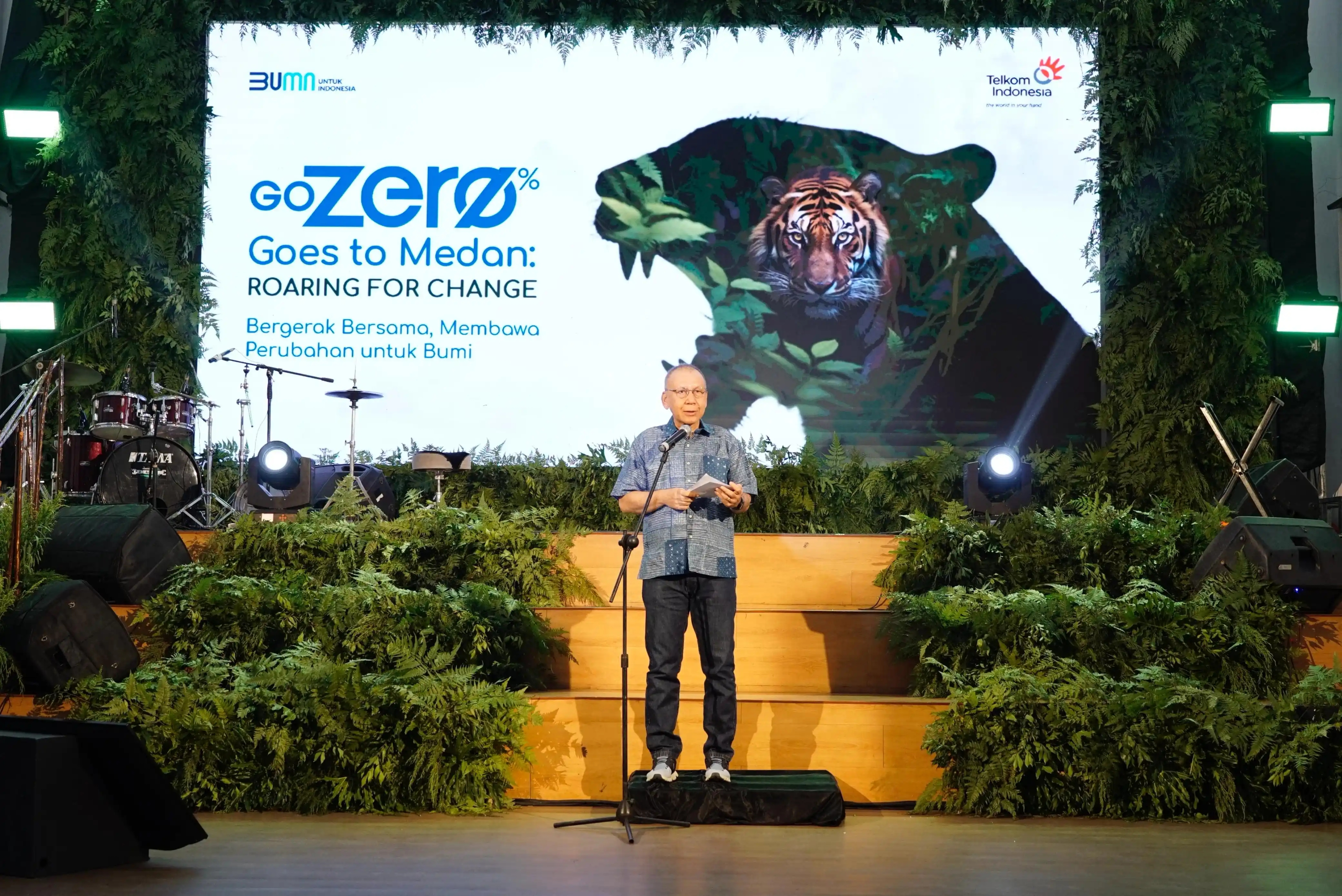 GoZero% Goes to Medan, Telkom Tegaskan Komitmen Berkelanjutan