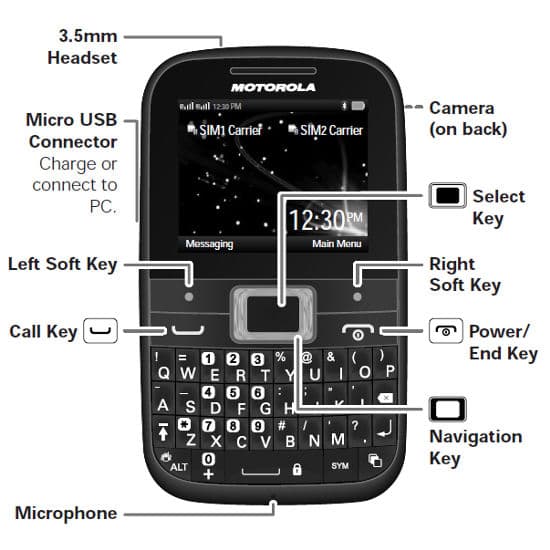 Motorola MOTOKEY Mini EX108
