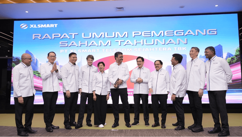 XLSMART Catat Pendapatan Rp42,49 Triliun, Integrasi Jaringan Diklaim Sudah 70%